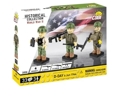 3 Figurky S Doplňky - Den-D - Cobi