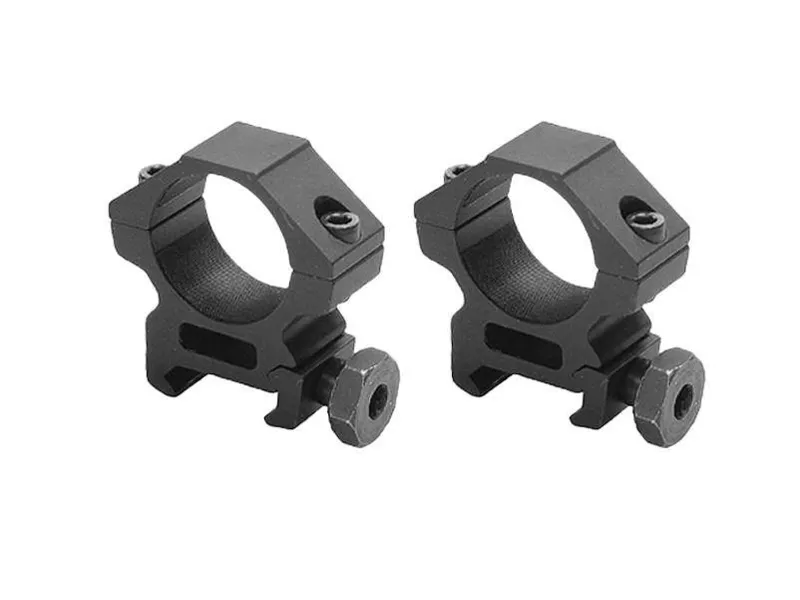 UTG Montaż Dwuczęściowy Do Lunety Leapers AccuShot 1"/22 - Niski - Czarny - RGWM-25L2