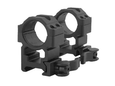 Montaż Dwuczęściowy Do Lunety Leapers Max Strength 1"/22 - Wysoki - Czarny - RQ2W1204 - UTG