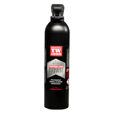 Abwehrspray TW100 Pepper Fog Titan Pfefferspray 750 ml Inkl. Sicherungsstift - TW1000