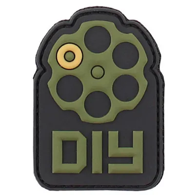 3D Rubber Patch Mit Klettfläche Do It Yourself - Van Os