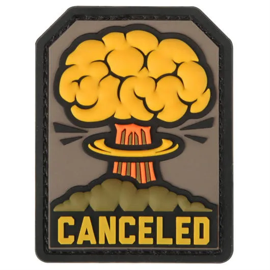 Mil-Spec Monkey 3D Rubber Patch Mit Klettfläche Canceled Fullcolor