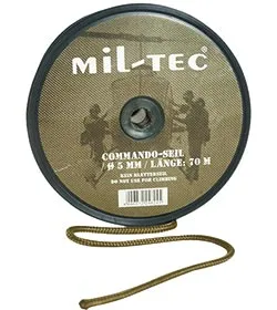Commando-Seil 5 mm, 70 Mtr - Mil-Tec