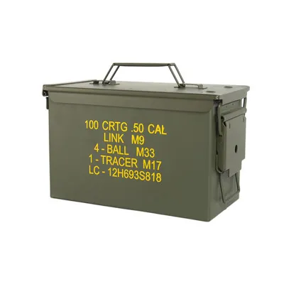 Munitionskiste US Ammo Box Steel M2A1 cal. 50 - Mil-Tec
