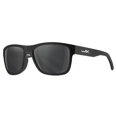 Sonnenbrille Ovation Matt Gläser Grau Inkl. Brillenetui Und Seitenschutz - Wiley X