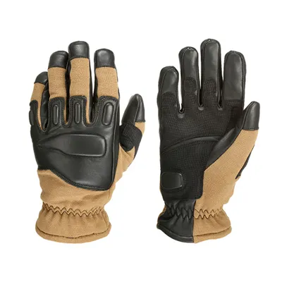 Einsatzhandschuhe Allrounder II Cool Duty 360° Schnitthemmend Atmungsaktiv Braun - TacFirst