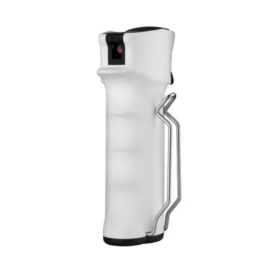 Abwehrspray Pfeffergel Profi-Version, 63 ml Mit Metallclip Weiß - TW1000