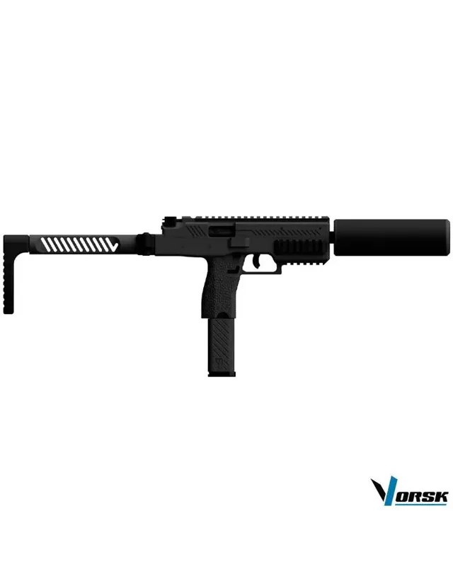 Vorsk SMG VMP-1X + Silenciador · Negro