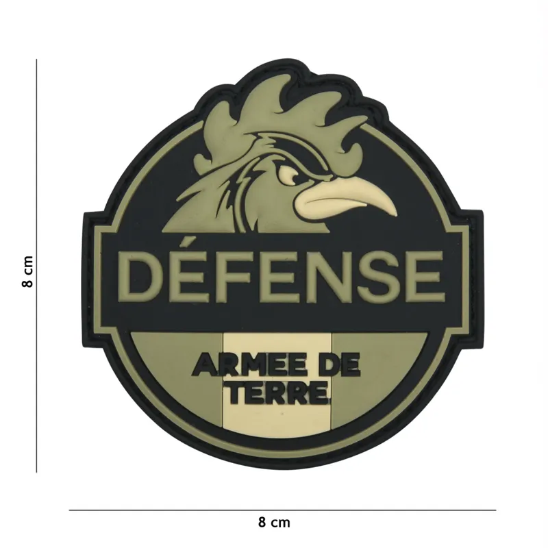 Patch "Defense Armee de Terre · Verde / OD
