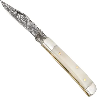 Mini-Taschenmesser Mit Lederscheide - Haller