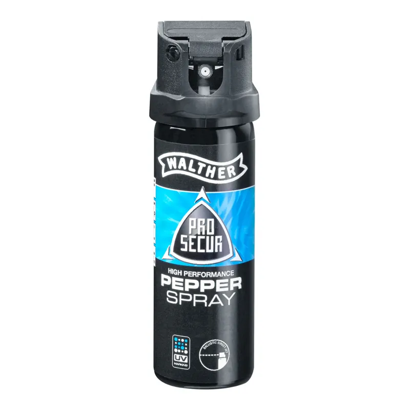 Walther ProSecur Pfefferspray 74 ml · Negro