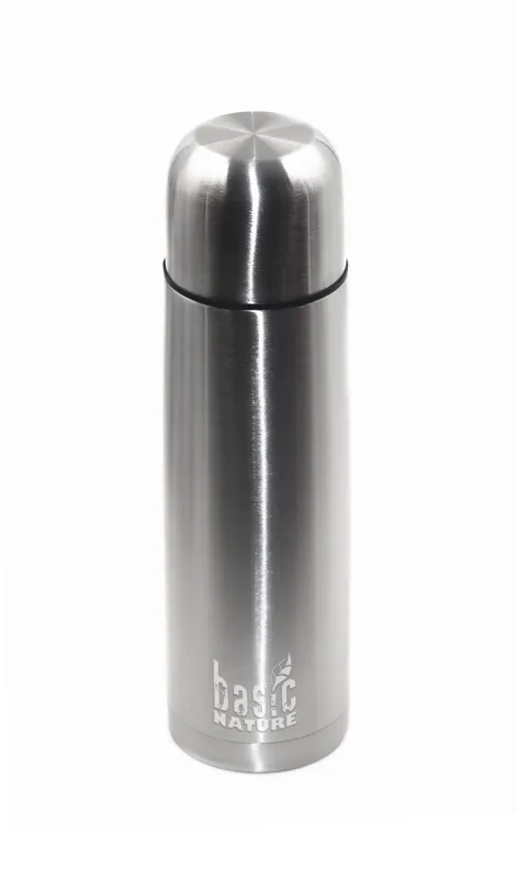 BasicNature Basic Nature Isolierflasche 0,5L Edelstahl