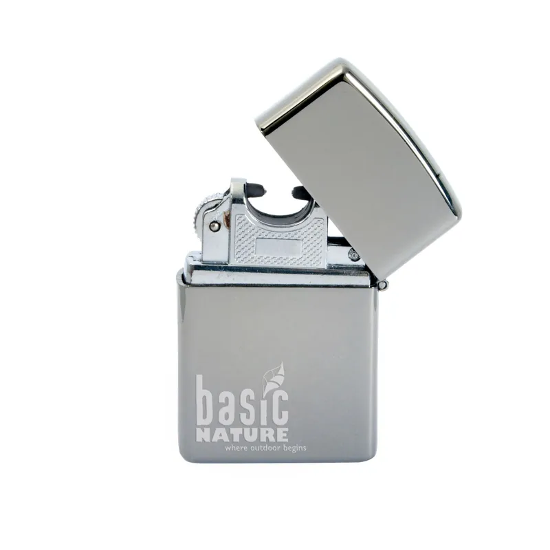 BasicNature Basic Nature Feuerzeug Arc USB Poliert