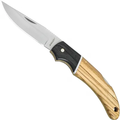 Taschenmesser Pakka-/Olivenholz - Haller
