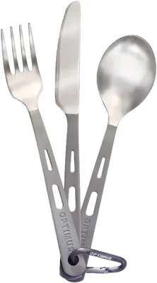 Titanium Besteck Set 3-TEILIG - Optimus