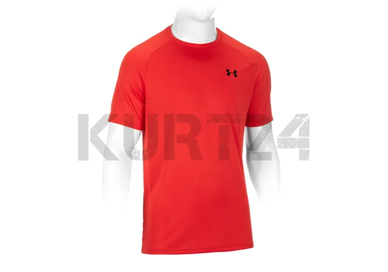 Under Armour Tech Tee Radio | S · Rojo