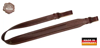 Gewehrriemen Vollrindleder 50mm Breit - Akah