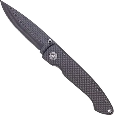 Einhandmesser Carbon Mit Linerlock - Kurt24