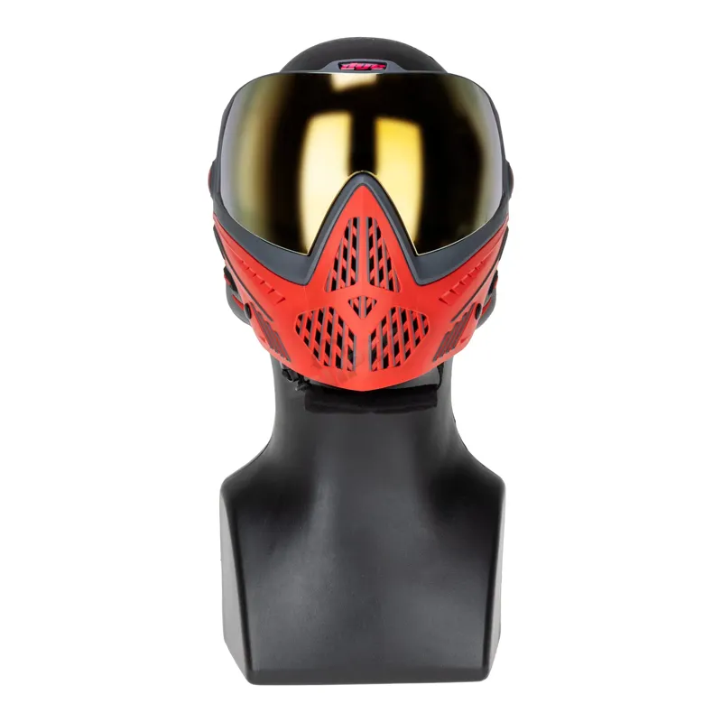 DYE I5 Shadowfire Goggles, / Mask · Grey red