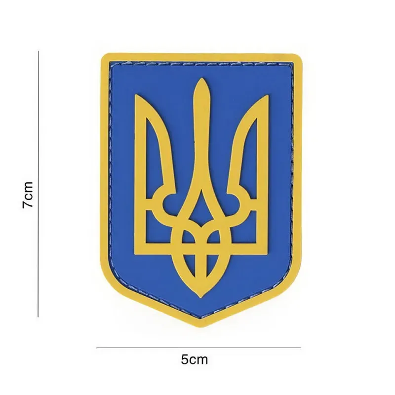 101 Inc Patch 3D PVC Ukrainian Army · Azul