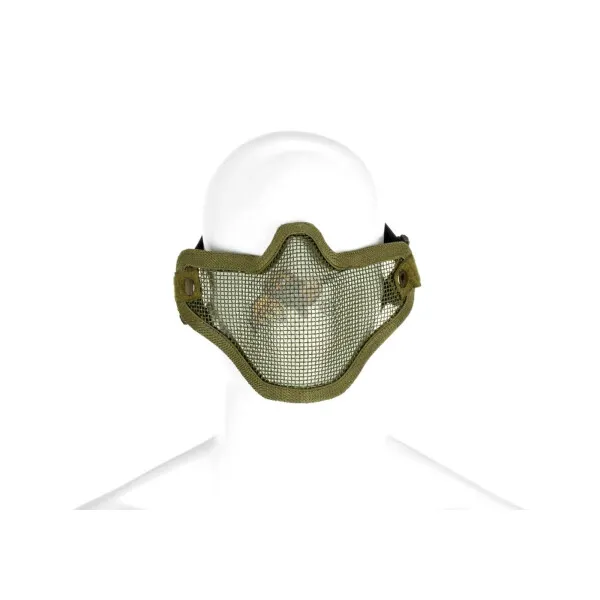 Guerilla Tactical Ατσάλινη Μάσκα Μισού Προσώπου / Μάσκα Πλέγματος Σε Λαδί