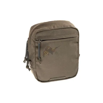 Medium Vertical Utility Pouch Zipped Core RAL7013 - Claw Gear