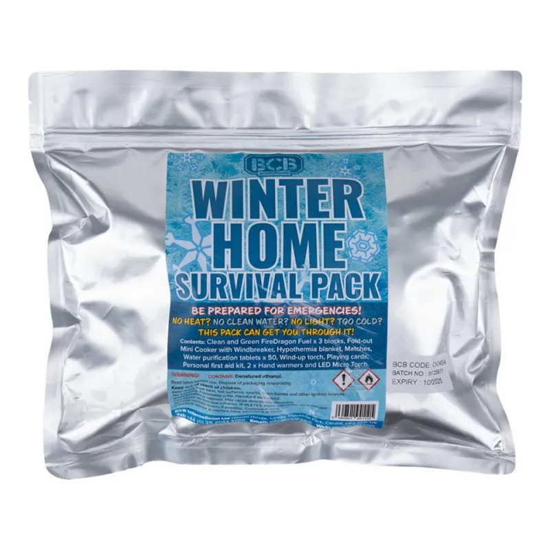 BCB International BCB Winter Home Survival Pack