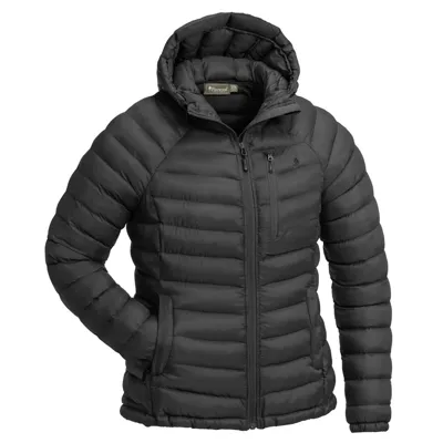 Dames Abisko Insulation Jas (Rookzwart) - Pinewood