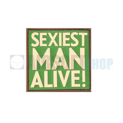 Sexiest Man Alive PVC Patch - JTG