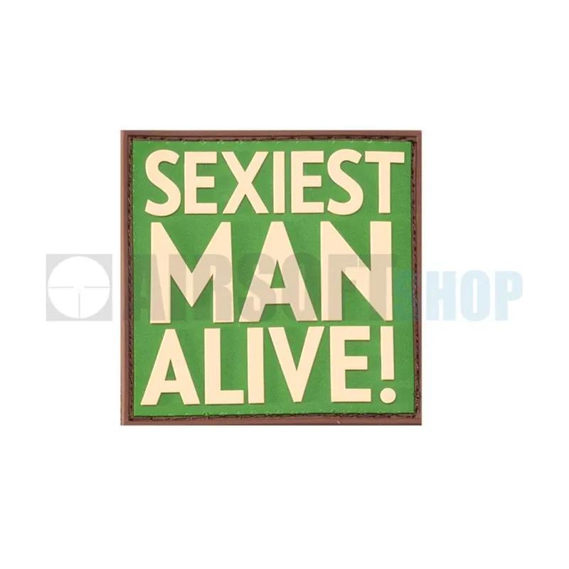 JTG Sexiest Man Alive PVC Patch · Multicam