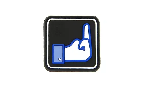 Patch Dislike Color Rubber