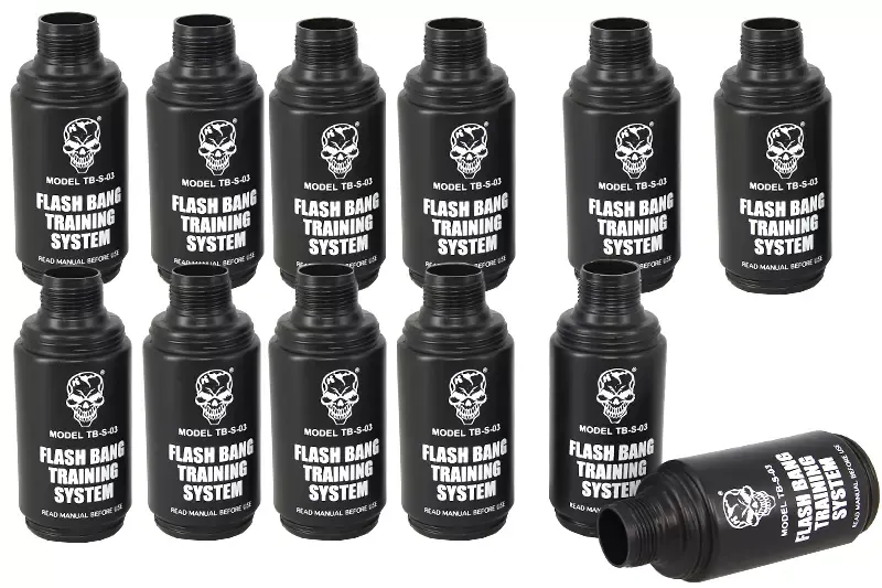 Coques Flashbang pour Grenade CO2 x12 Thunder-B