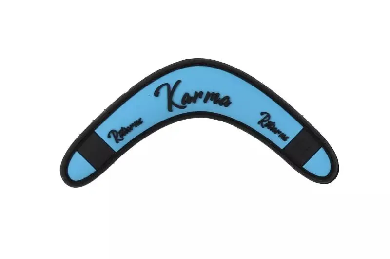 Patch PVC Karma Returns · Azul