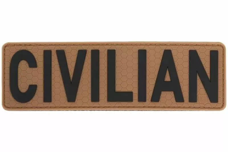 Patch PVC Civilian · Coyote