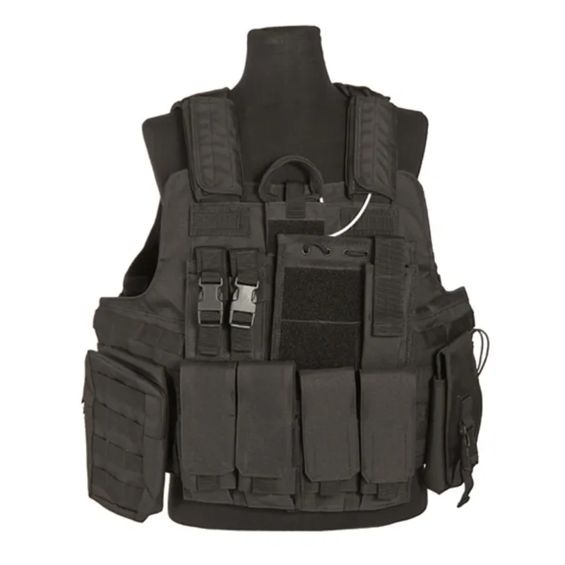 Mil-Tec Γιλέκο Μάχης Quick Release Μαύρο