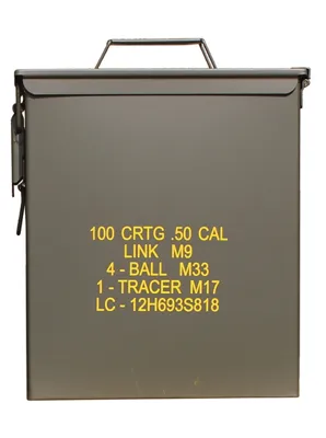 Μεταλλικό Κουτί Πυρομαχικών M9 cal 50 - Mil-Tec