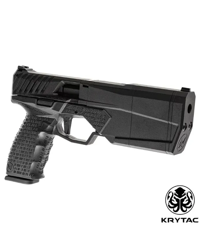 Krytac SilencerCo MAXIM 9 Semi · Negro
