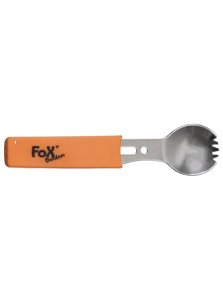Fox Outdoor Πολυλειτουργικό Spork Με Πορτοκαλί Χερούλι