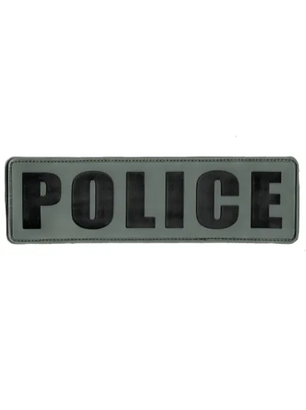 All About Army Σήμα Καουτσούκ Police Για Πλάτη Χαμηλής Ορατότητας