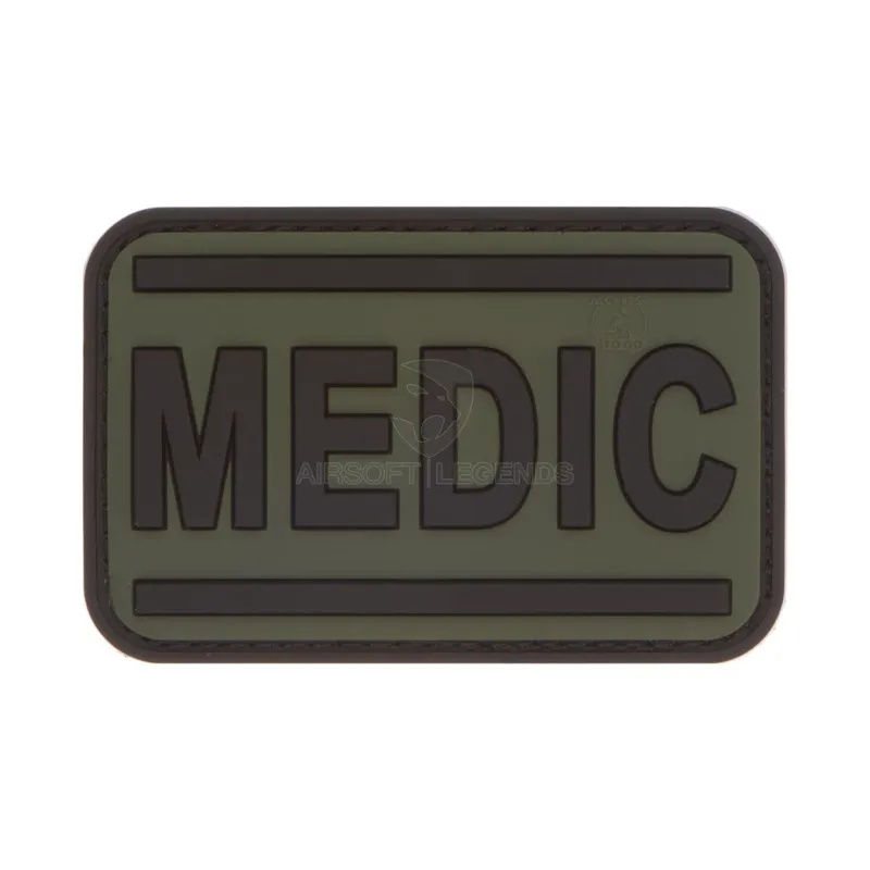 JTG Medic Rubber Patch · Od green