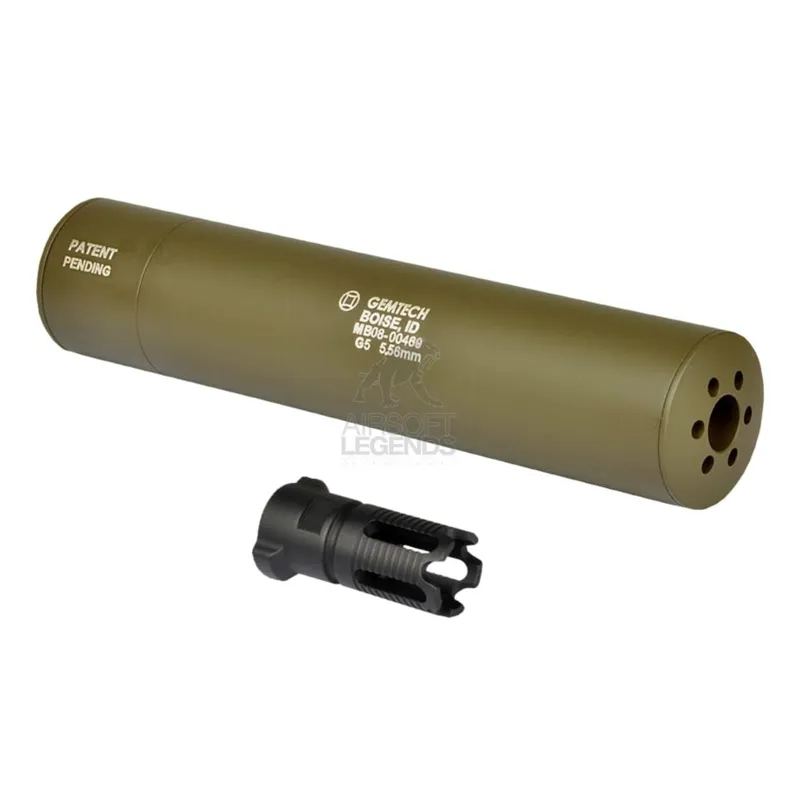 Madbull Gemtech G5 Silencer CCW · Verde / OD