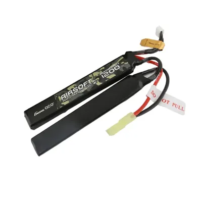 25C 1200mAh 3S1P 11.1V with Mini Tamiya Plug - GENS ACE