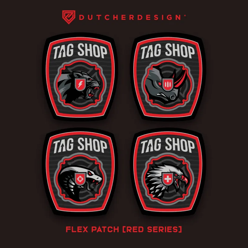 Flex Patch + Savings Card · Rojo