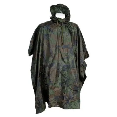 Poncho Zwaar