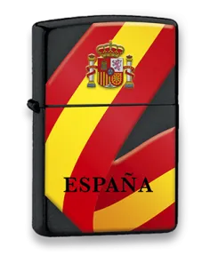 Albainox Mechero España 3D · Negro