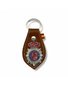 Llavero Piel Policía Nacional - Zulu Tactical