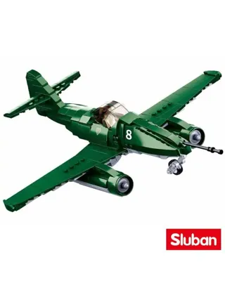 Avión ME-262 B. de Budapest - Juego de Construcción - SLUBAN