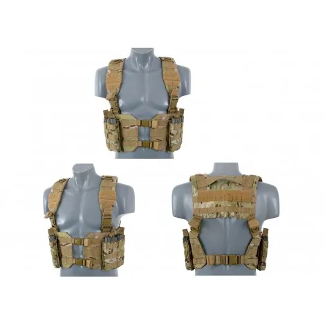 8 Fields Tattico Split Front Chest Harness · Multicam mc