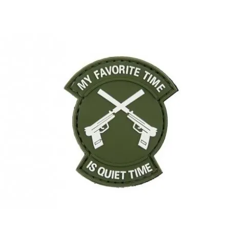 Patch MK23 Quiet Time PVC Velcro Patch · Verde od