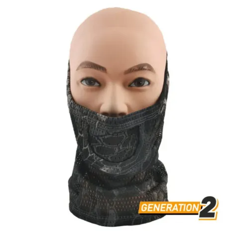 Cygnus Armory Balaclava Rete Protettiva Bocca Face Warrior - Python